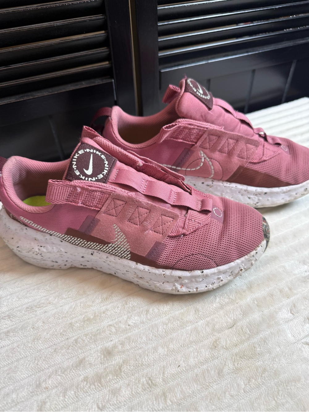 Nike Mauve/Pink Slip-On Athletic Sneakers - Picture 2 of 5
